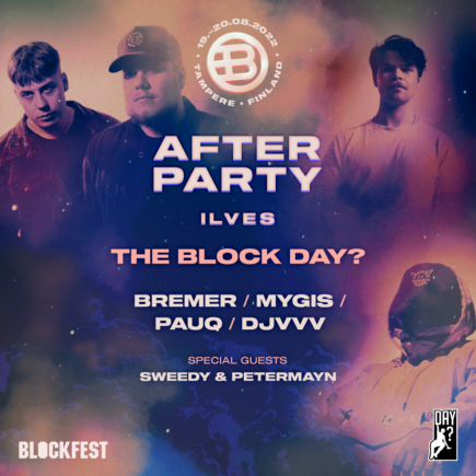 Blockfestin yökerhojatkot järjestetään Ilveksessä Tampereella.