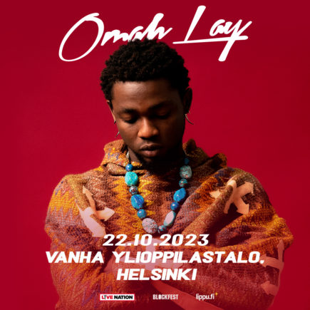 Omah Lay ensimmäistä kertaa Suomeen 22.10.2023.